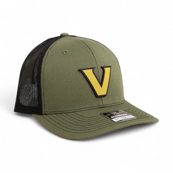 Vanderbilt Commodores Gold 3D Snapback Trucker Hat- Loden/ Black - Picture 1 of 3